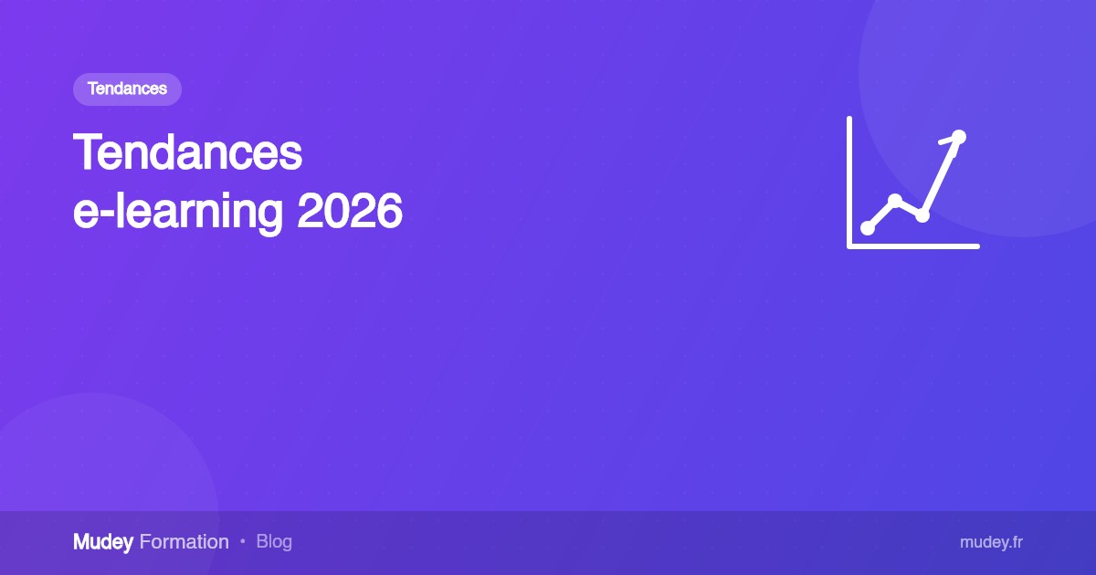 Les 5 grandes tendances e-learning en 2026